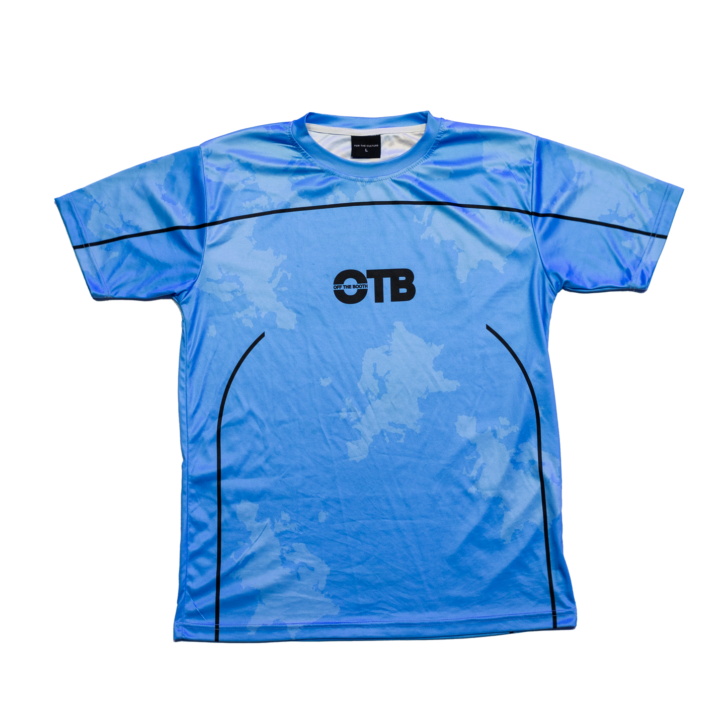 OFF THE BOOTH - BLUE Technical T-shirt