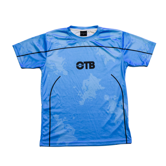 OFF THE BOOTH - BLUE Technical T-shirt